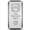 10 oz ABC Bullion Silver Bullion Bar (Pre-Owned in Good Condition)