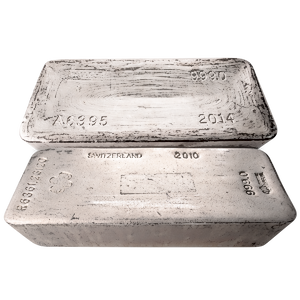 1039.914 oz LBMA Good Delivery Silver Bullion Bar