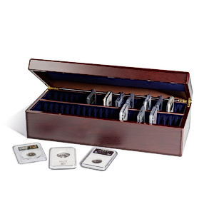 Coin Case for 50 Certified Coin Slabs