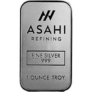 1 oz Asahi Silver Bullion Bar