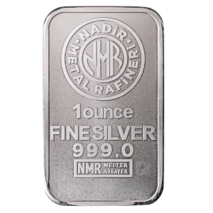 1 oz Nadir Silver Bullion Bar