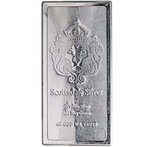 100 oz Scottsdale Mint Silver 