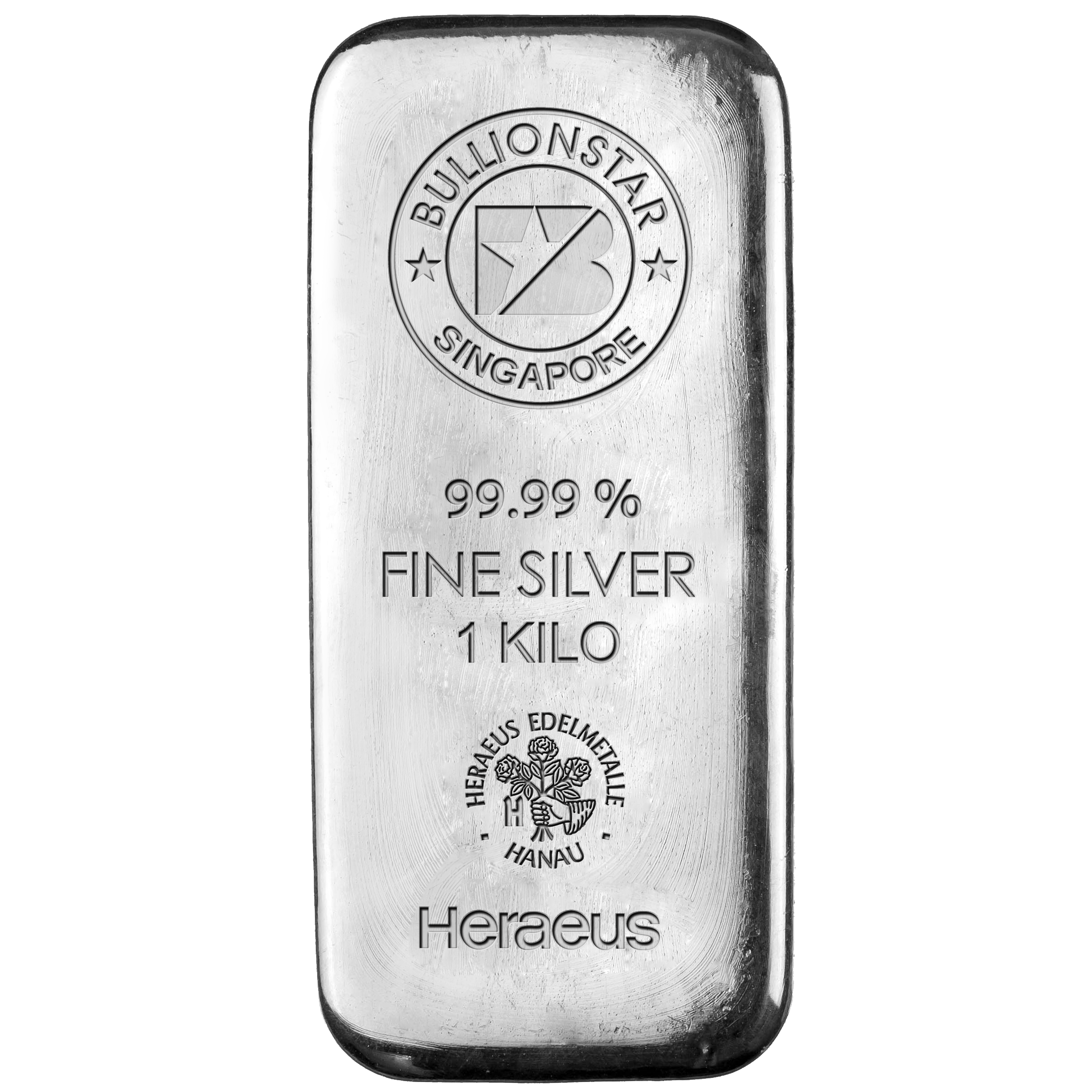 The BullionStar silver bar which can be bought and sold without any spread between the buy and sell price