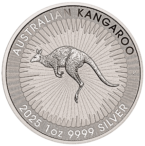 2025 1 oz Australian Silver Kangaroo Bullion Coin