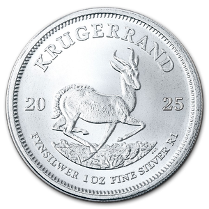 2025 1 oz South African Silver Krugerrand Bullion Coin
