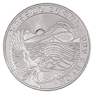 2023 1/2 oz Armenia Silver Noah's Ark Bullion Coin