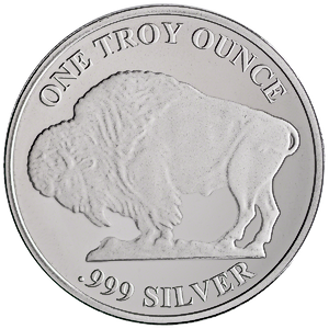 1 oz Buffalo Silver Bullion Round