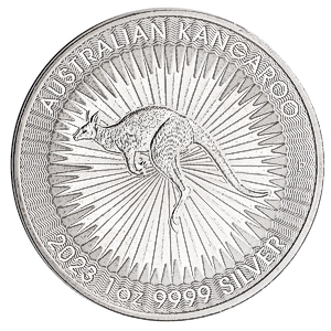 2023 1 oz Australian Silver Kangaroo Bullion Coin (BU)