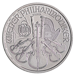 2016 1 oz Austrian Silver Philharmonic Bullion Coin