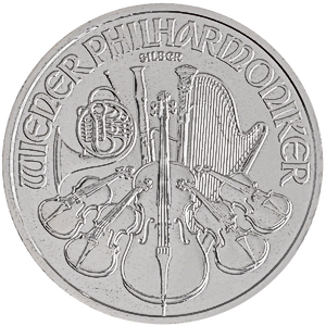 2024 1 oz Austrian Silver Philharmonic Bullion Coin (BU)