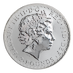 2002 1 oz United Kingdom Silver Britannia Bullion Coin (Pre-Owned in Good Condition) thumbnail