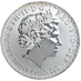 2004 1 oz United Kingdom Silver Britannia Bullion Coin (Pre-Owned in Good Condition) thumbnail