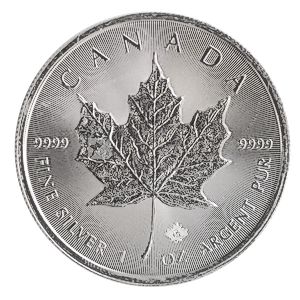 2021 1 oz Canadian Silver Maple Leaf Bullion Coin