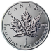 1 oz Canadian Silver Maple Leaf Bullion Coin (Various Years) thumbnail