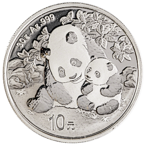 2024 30 Gram Chinese Silver Panda Bullion Coin (BU)