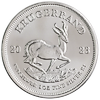 South African Silver Krugerrand Bullion Coins