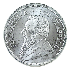 1 oz South African Silver Krugerrand Bullion Coin (Various Years)