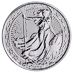 2020 1 oz United Kingdom Silver Britannia Bullion Coin - Oriental Border Design thumbnail